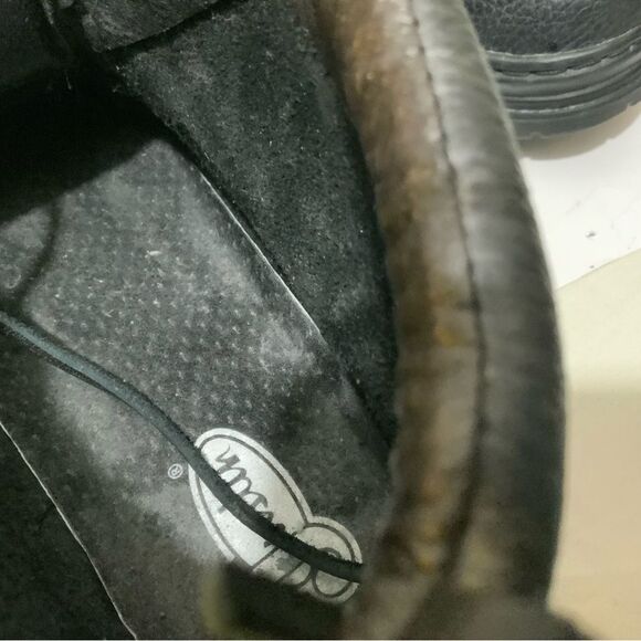 Justin Boots Men’s Size 9.5 M Black Leather Chukka Ankle Work Casual Style 985 - Picture 12 of 15